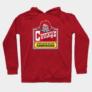 Evil Doll Burgers Hoodie